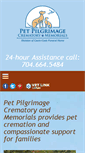 Mobile Screenshot of petpilgrimage.com